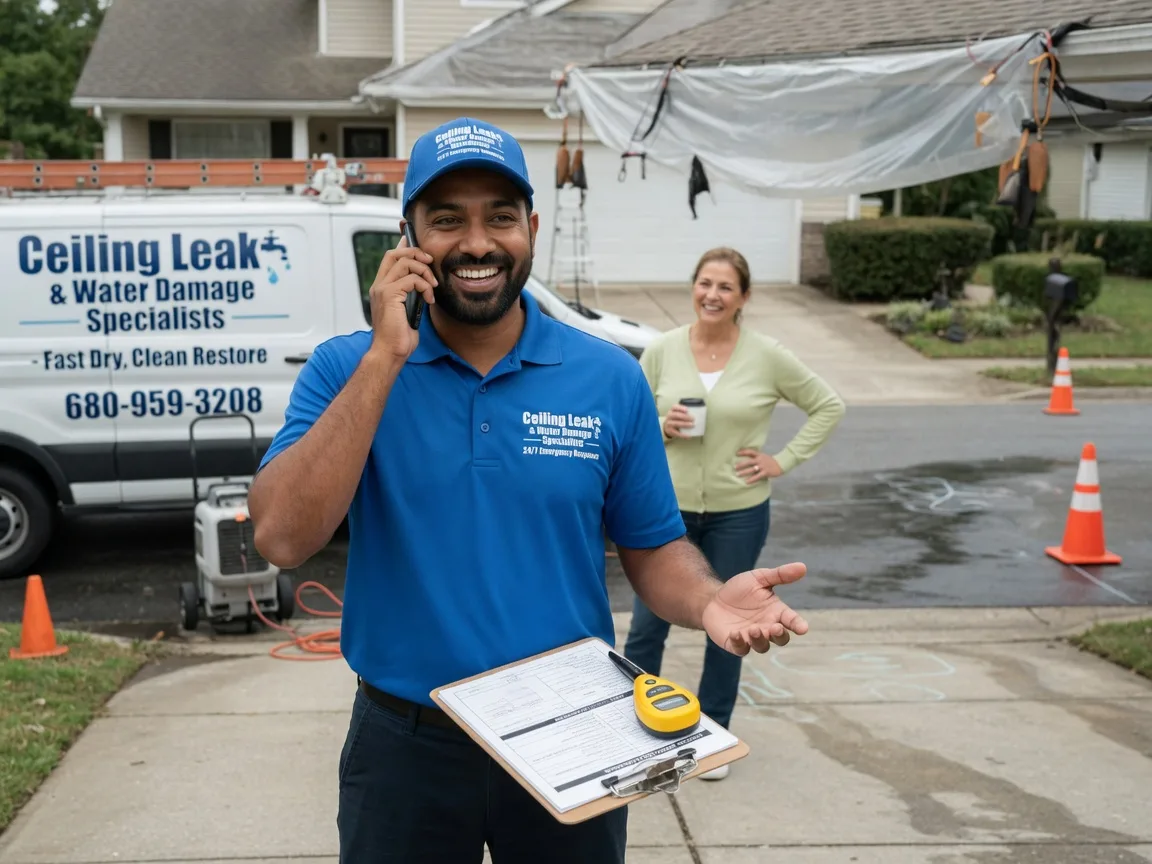 Ceiling Leak Cleanup Baudette, MN FAQs